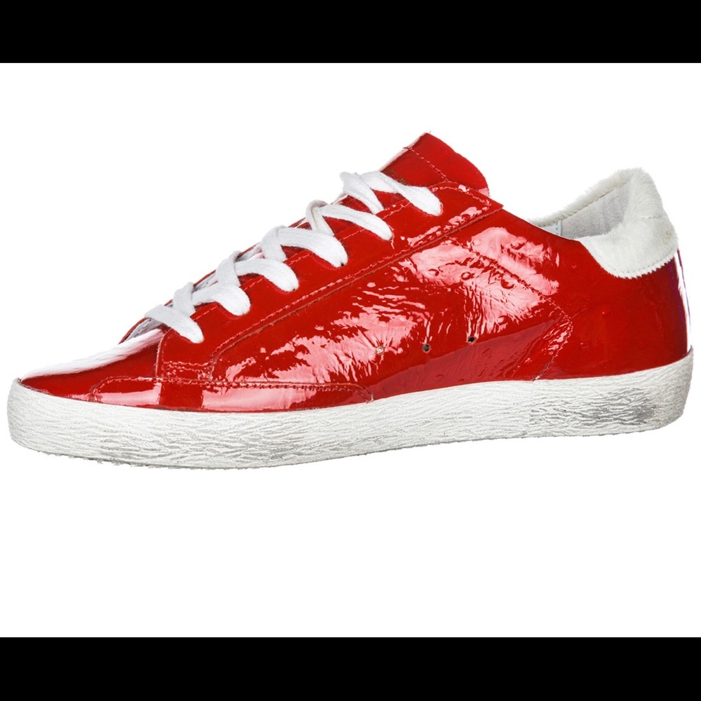 Golden Goose Deluxe Brand Red Superstars